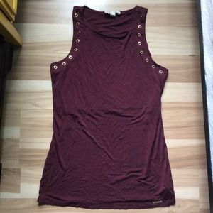 Michael Kors Maroon Blouse